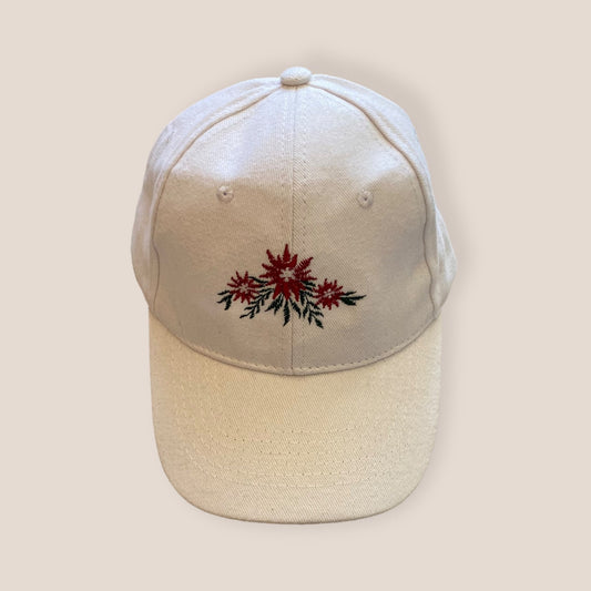 Casquette Fleur